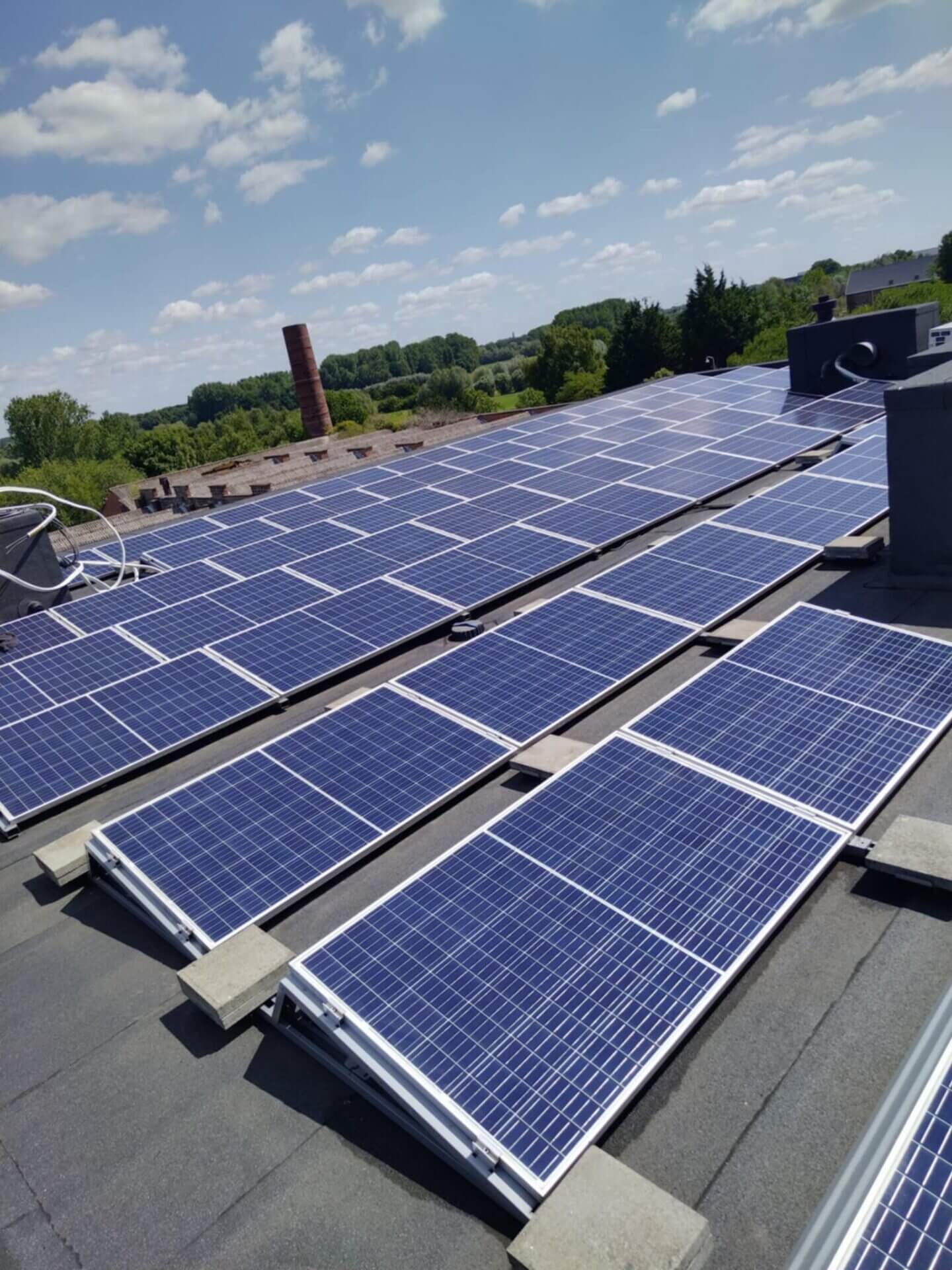 Reiniging zonnepanelen met zachte borstel voor optimaal rendement